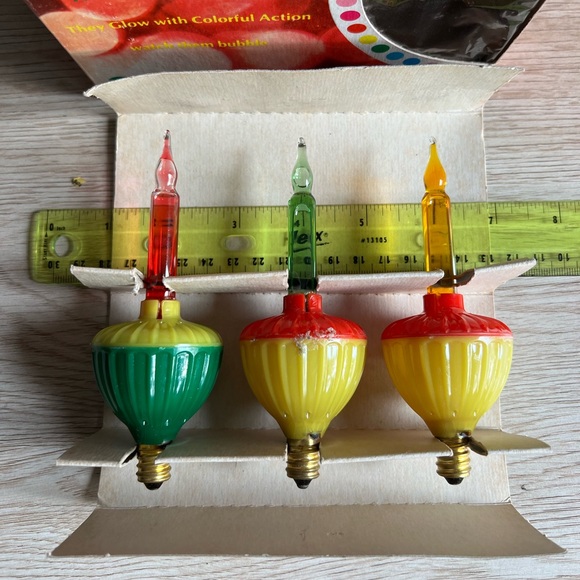 NOMA Vintage 3 Bubble Replacement Lites 🎄 - Picture 8 of 10
